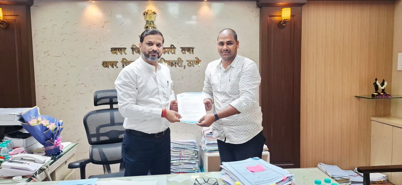 Shri Harishchandra Patil, Additional Collector, Thane 3